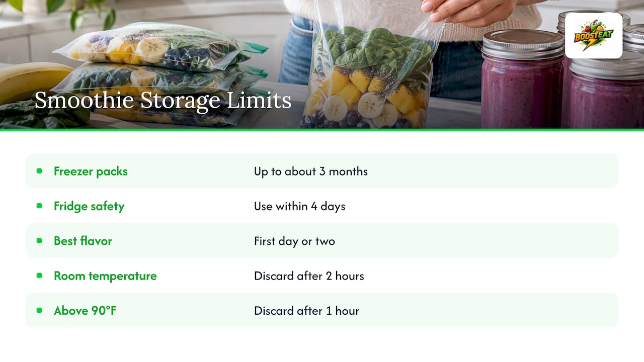 Storage and food safety — overview diagram